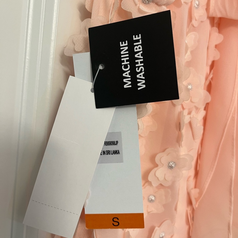 New with Tags Pale Pink Sleeveless Dress - Picture 7 of 7